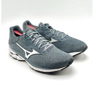 Mizuno Wave Rider 23 Womens Size 11 Gray White Athletic Running Shoes Sneakers